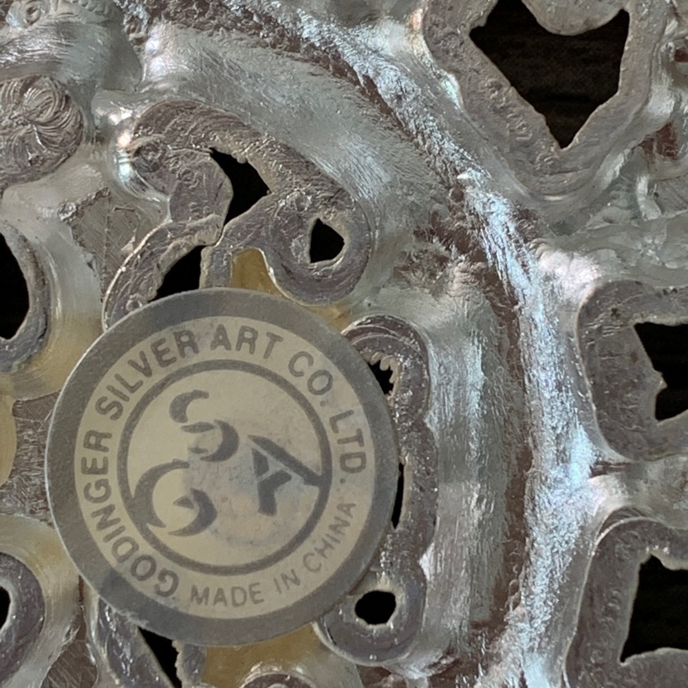 Silver plaque - Picture 3 of 5